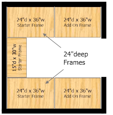 24” Frame Rendering